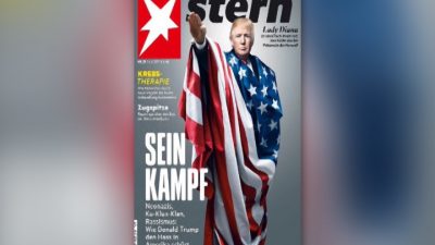 „Sein Kampf“: Zentralrat der Juden empört über Trump-Hitler-Vergleich auf „Stern“-Titelbild
