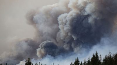Rauch von kanadischen Waldbränden kommt bis nach Europa