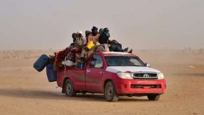 UN-Organisation rettet seit April tausend Migranten aus hilfloser Lage in Sahara