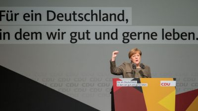 Merkel in Bergisch-Gladbach: 4.000 Zuhörer und lautstarker Protest  (VIDEO)