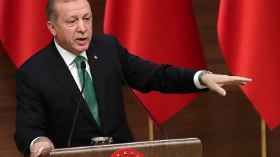 Kein Kurden-Staat an türkischer Grenze geduldet: Erdogan kritisiert US-Unterstützung für syrische Kurden