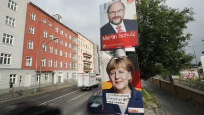 Riesen Interesse an Merkel-Schulz-Duell: Jeder zweite Wahlberechtigte will sich TV-Duell ansehen