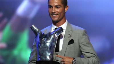 Ronaldo zum dritten Mal „Europas Fußballer des Jahres“
