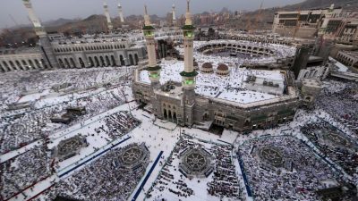 Mehr als zwei Millionen Muslime beginnen Hadsch in Mekka – 100.000 Sicherheitskräfte im Einsatz