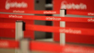 Air Berlin verhandelt mit mindestens vier Airlines