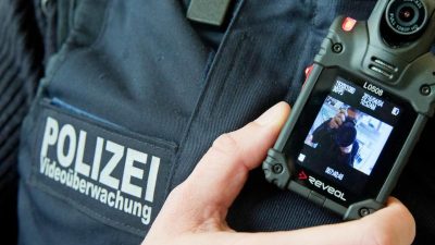 INSA-Umfrage: 72,5 Prozent der Deutschen für Körperkameras an Polizisten