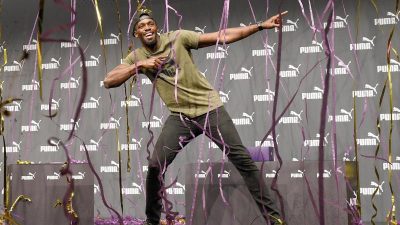 Superstar Usain Bolt tritt ab: PR, Pathos