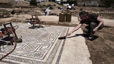 Bei Lyon: Archäologen fanden „kleines Pompeji“
