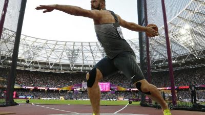 Diskus-Olympiasieger Harting wird WM-Sechster