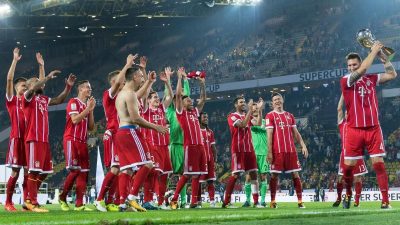 FC Bayern vertreibt die Sorgen mit Supercup-Titel