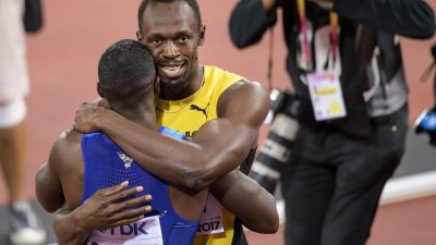 Gatlin schockt Bolt am «magischen Abend»