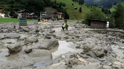 Kaum Beruhigung nach Unwettern in Österreich