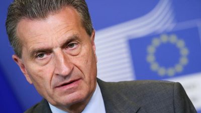 Oettinger kritisiert Wahlkampf der Union: CDU und CSU hätten „einen Denkzettel allergrößter Ordnung erhalten“