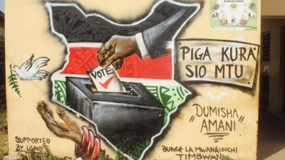 Kenianische Opposition nach Wahlniederlage zum Verzicht auf Gewalt ermahnt