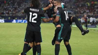 Real Madrid zum vierten Mal Supercup-Sieger