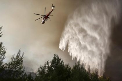 Brand auf der griechischen Insel Euböa unter Kontrolle