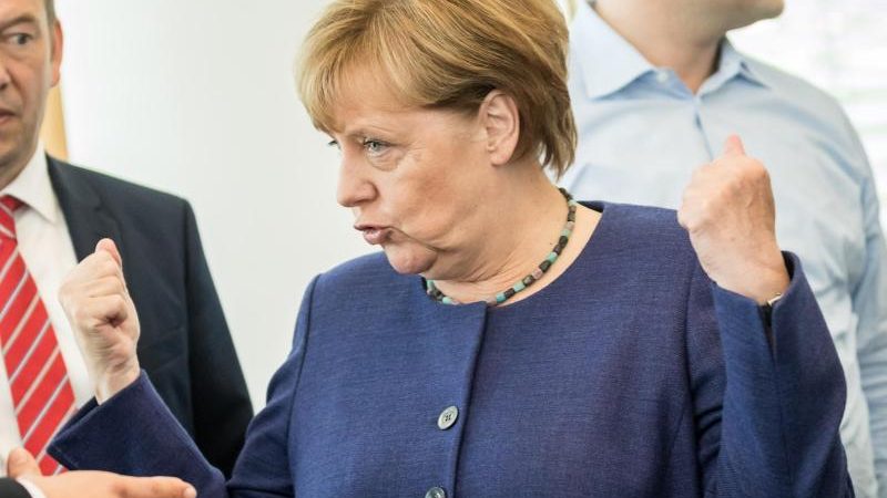 Merkel will Diesel-Fahrverbote vermeiden – und sagt über Autoindustrie: „Ich bin sauer“