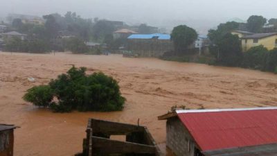 Verheerender Erdrutsch und Überflutungen in Sierra Leone