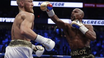 US-Boxer Mayweather besiegt McGregor