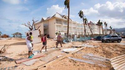 Viele Bewohner wollen Inseln nach Hurrikan „Irma“ verlassen