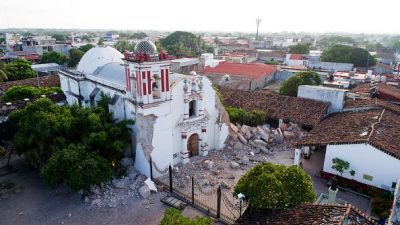 Trümmerberge nach Erdbeben: Über 60 Tote in Mexiko