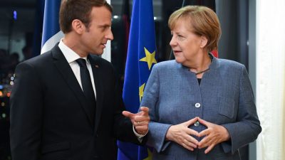 Kanzlerin Merkel lobt Macrons „visionäre Rede“ zur EU