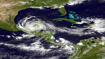Zu Hurrikan hochgestuft: Tropensturm „Nate“ auf dem Weg Richtung USA