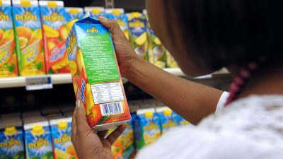 Mehrere Saft-Hersteller ändern nach Foodwatch-Kritik ihre Etiketten