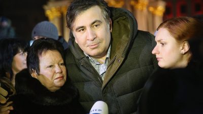 Kiew verärgert: Saakaschwili überschreitet illegal polnisch-ukrainische Grenze