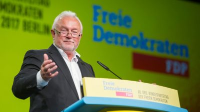 „Es gibt keinen Grund, noch länger abzuwarten“: FDP-Vize Kubicki verlangt Tempo bei Regierungsbildung