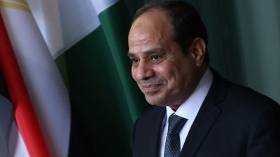 Ägyptens Präsident und Netanjahu zu ersten öffentlichen Gesprächen zusammengekommen