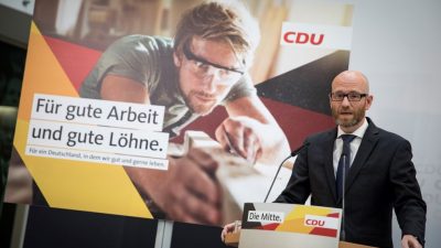 „Rechtsextreme unter dem Banner der AfD“: CDU-Generalsekretär Tauber greift Demonstranten an