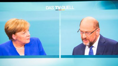 Merkel und Schulz im TV-Duell einig: „Der Islam gehört zu Deutschland“