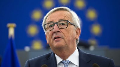Juncker lobt Macrons „sehr europäische Rede“ und spricht von: „Vereintem, stärkerem und demokratischerem Europa“