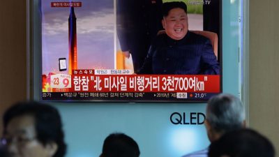 Pjöngjang feuert erneut Rakete über Japan hinweg – Nordkorea bedroht Weltfrieden