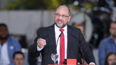 Schulz warnt vor „vier weiteren Jahren Lethargie“ bei Merkel-Wiederwahl