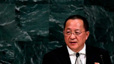 Nordkoreas Außenminister: Raketenangriff auf die gesamten USA „ist unvermeidlich geworden“