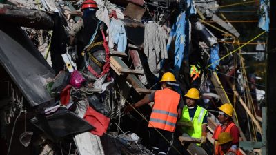 Kaum noch Hoffnung auf Überlebende nach Erdbeben in Mexiko