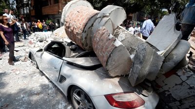Zwei Tote bisher: Starkes Erdbeben von 7,1 in Mexiko + Video