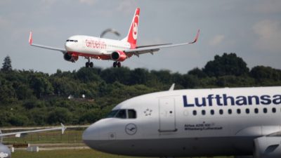 Bundesregierung bremst Lufthansa beim Poker um Air Berlin