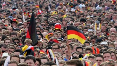Merkel hat bei WM-Finale 2014 schwer gelitten