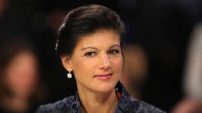 Sahra Wagenknecht kritisiert Schulz` Europa-Vorstoß