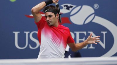 Nach Training im Central Park: Federer mit Grand-Slam-Novum