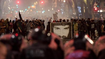 Protest wegen verschwundenem Indio-Aktivisten in Argentinien