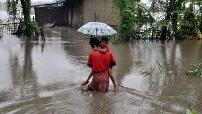 16 Millionen Kinder leiden unter Überschwemmungen – Intensive Monsunzeit in Südasien + Video
