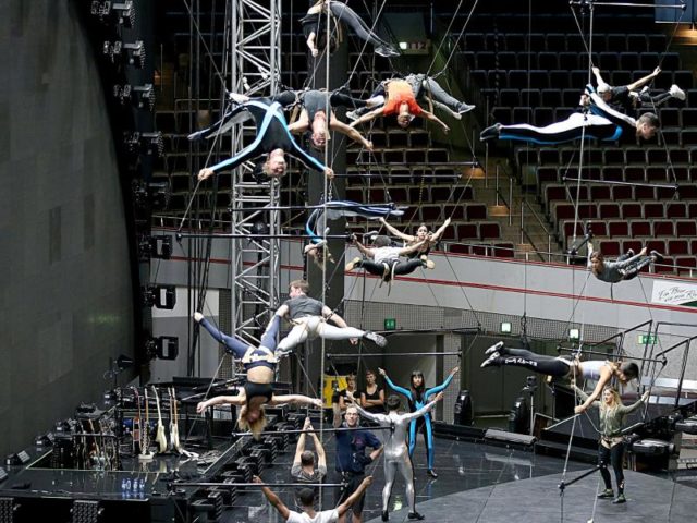 Helene Fischers neue Show enstand in Zusammenarbeit mit Cirque du Soleil. Foto: Oliver Berg/dpa