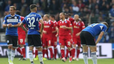 2. Liga: Bielefeld verpasst Tabellenführung