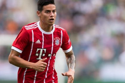 FC Bayern mit James gegen Anderlecht