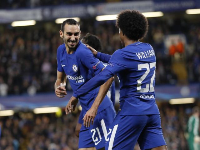 Der FC Chelsea hatte mit FK Qarabag Agdam keinerlei Probleme. Foto: Kirsty Wigglesworth/dpa