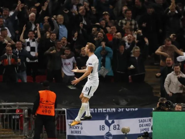 Harry Kane machte mit dem 3:1 alles klar. Foto: Kirsty Wigglesworth/dpa